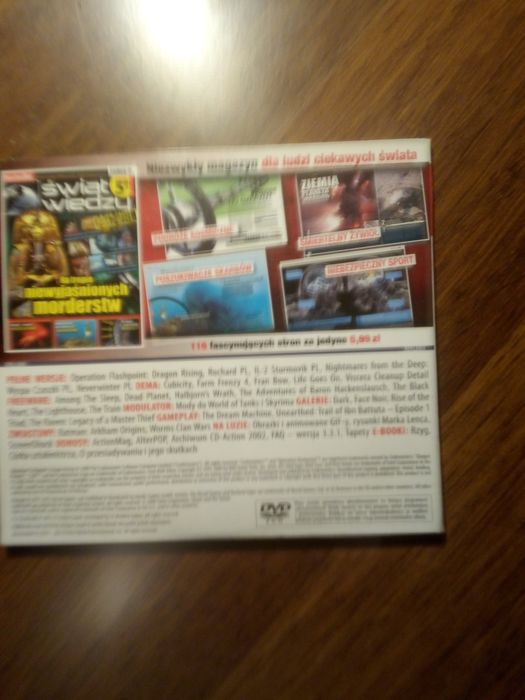 Sześć gier na PC bez żadnej ryski Tytuły w opisie