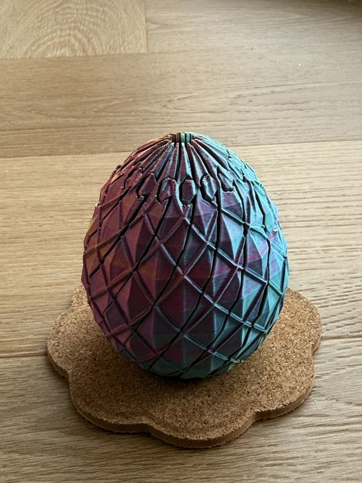 Magiczne rozkładane Smocze Jajo 3D Rainbow – fidget
