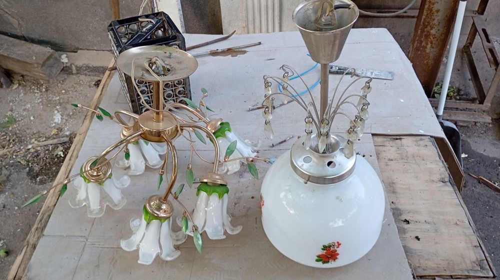 Люстры.  винтажные