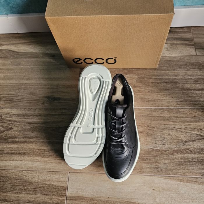 ECCO Ath-1ftr Skórzane Sneakersy Damskie Sportowe  41 26.5