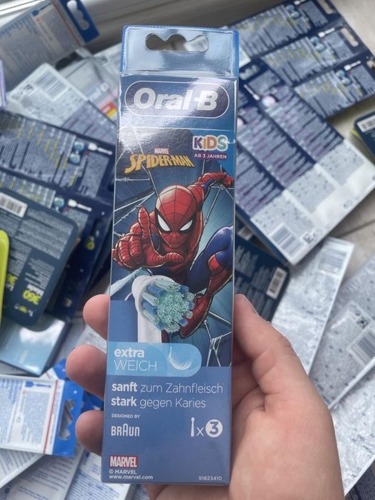 Насадки Oral-B Braun дорослі та дитячі оригінал Німеччина