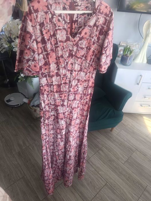 Maxi sukienka kwiatowa r.XS