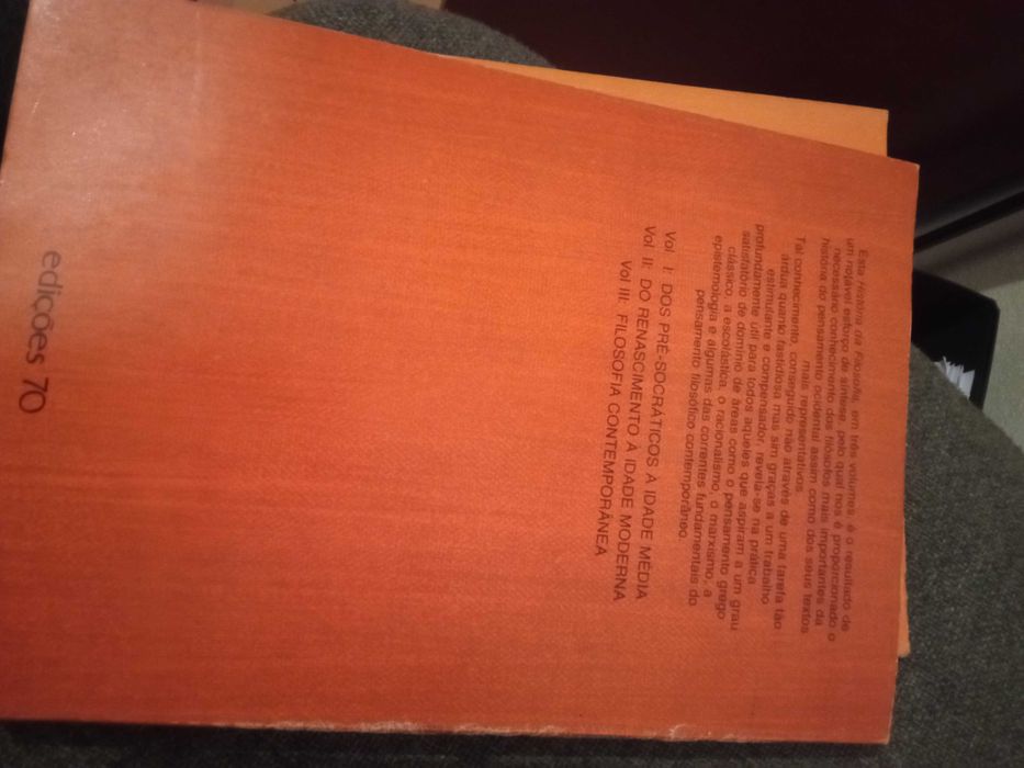 História da Filosofia - Vol. 2 + 3