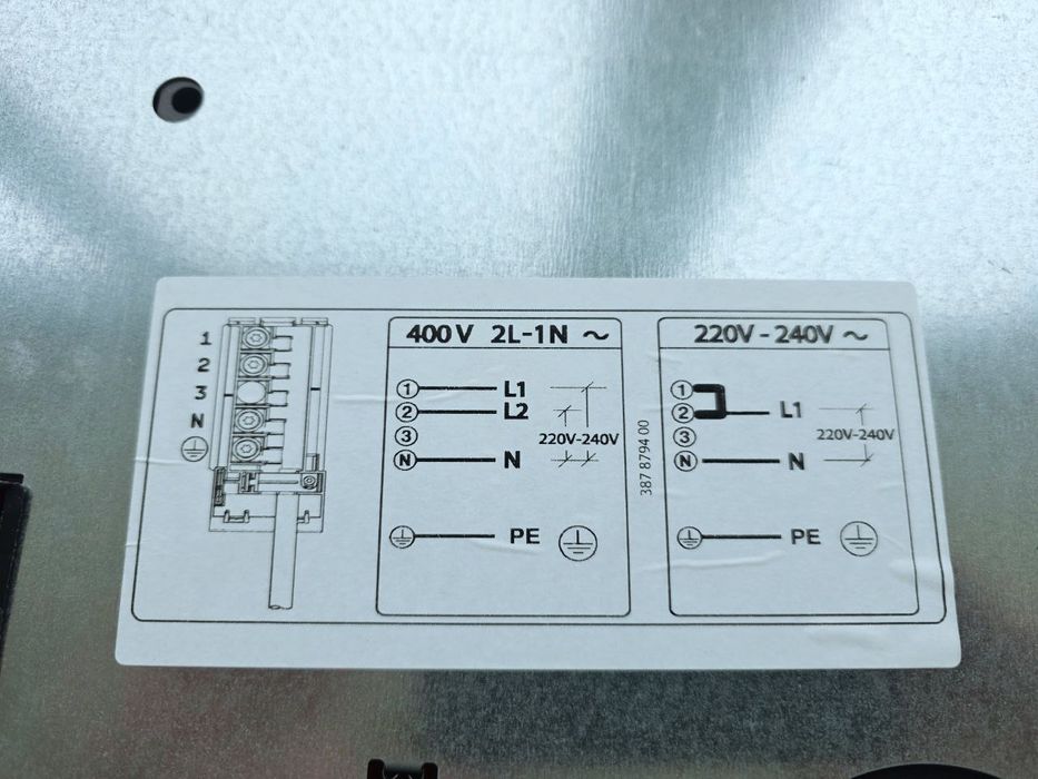 Індукційна варильна поверхня Electrolux EHH46540FK, 60 см (на запчасти