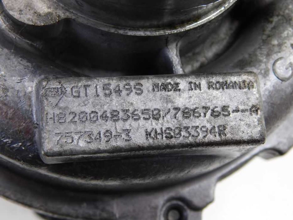 Turbosprężarka Renault Master 2.5 DCI 10r Opel Movano Interstar 120km