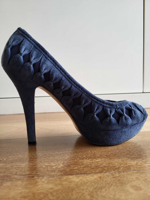 Sapatos de Plataforma Azuis - ZARA