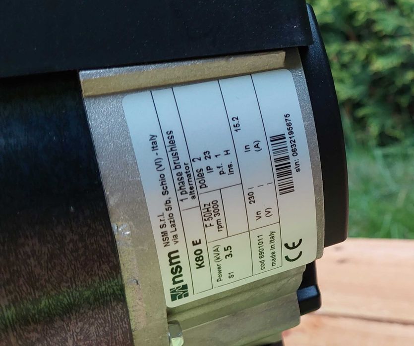 Agregat prądotwórczy pramac honda 230V imprezy plener budowa wynajem