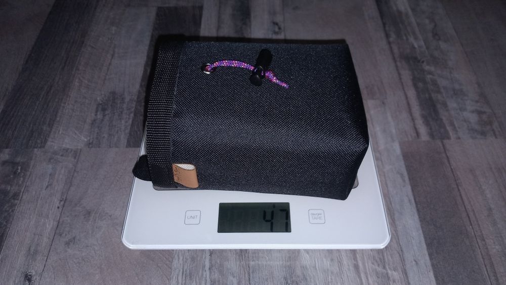 Woreczek na magnezję z cordury handmade superlekki