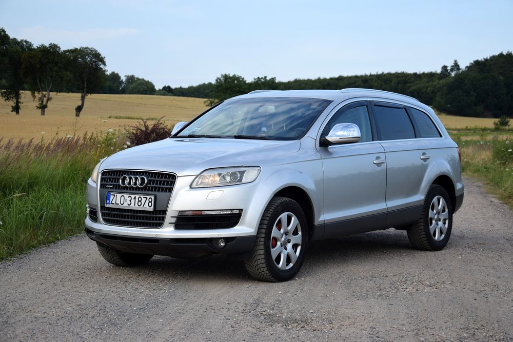 Audi Q7 zadbane webasto Łopatki do zmiany biegów
