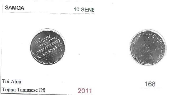 Samoa - - - - - Moedas
