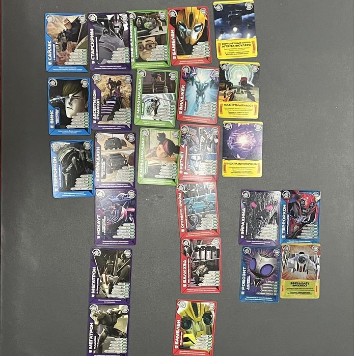 Колекицонные карточки Черепашки ниндзя