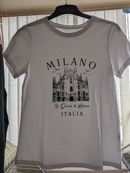 T-shirts Itália - Milão, Veneza, Florença, Roma, Nápoles, Positano