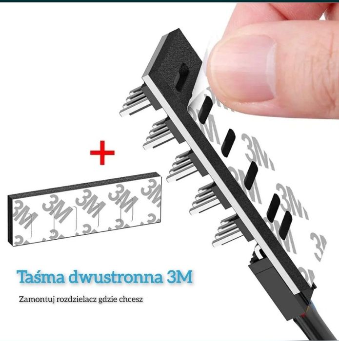 Rozdzielacz splitter hub PWM 1 na 5