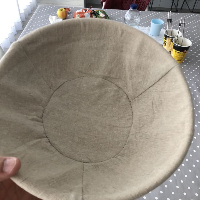 Cesto palha para pão