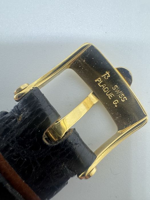 Zegarek kwarcowy van cleef & arpels stal i złoto