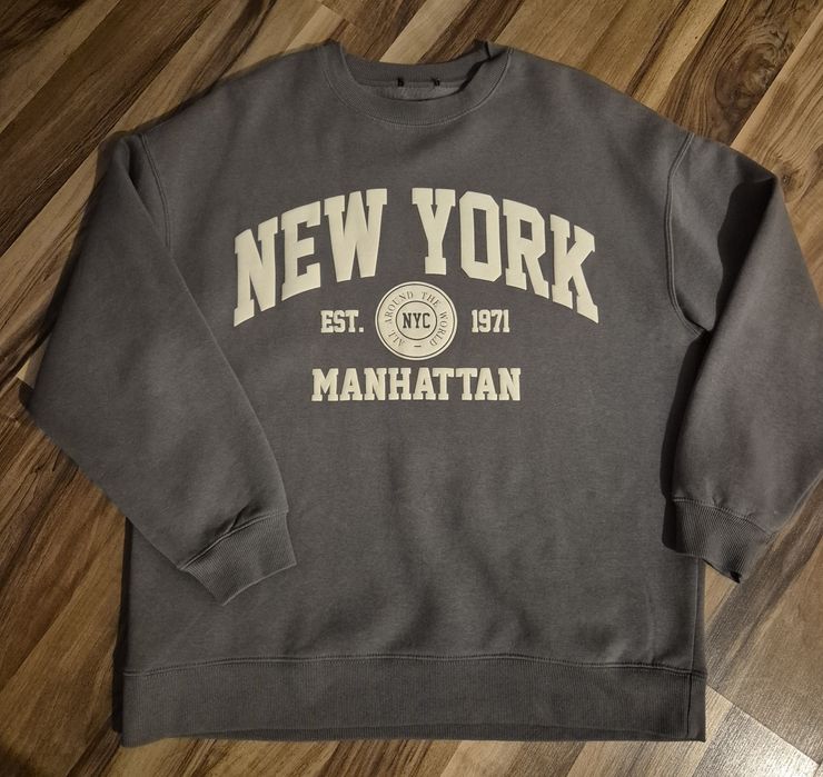 Amisu New Yorker  bluza długa rozmiar L