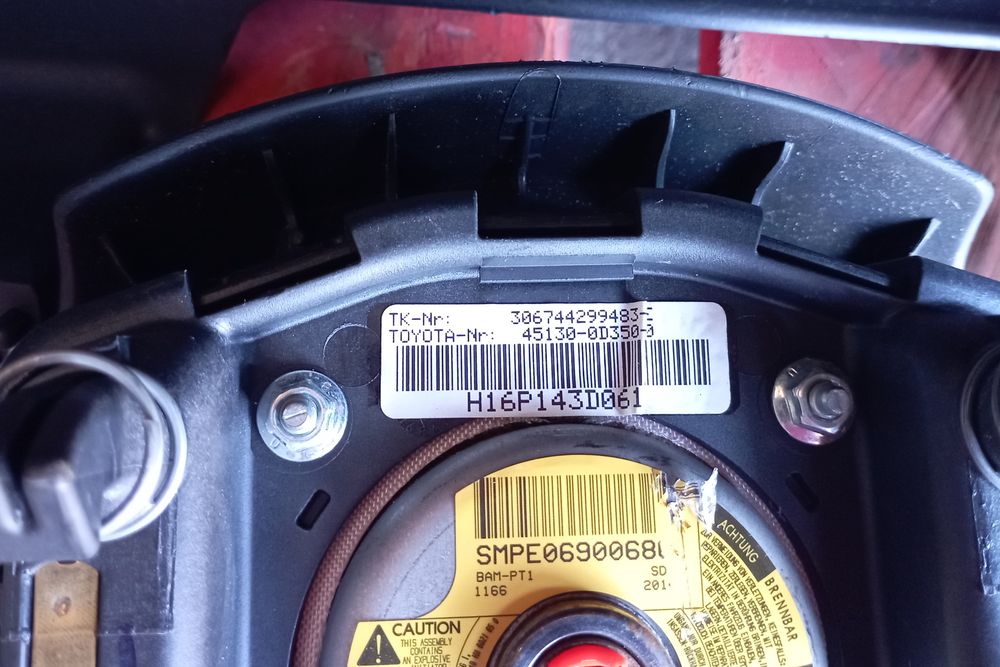 Kit de Airbags Toyota Yaris 2014