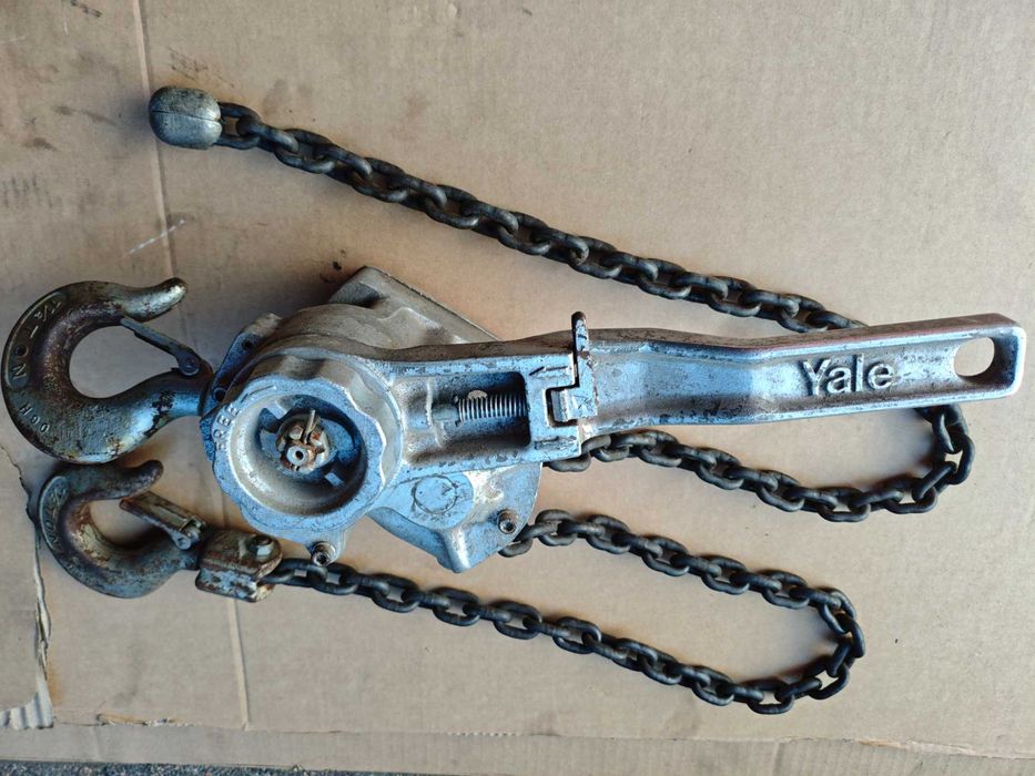 Alu Yale AL 1500 1,5t ręczna wciągarka łańcuchowa kifor rukcug 1500kg