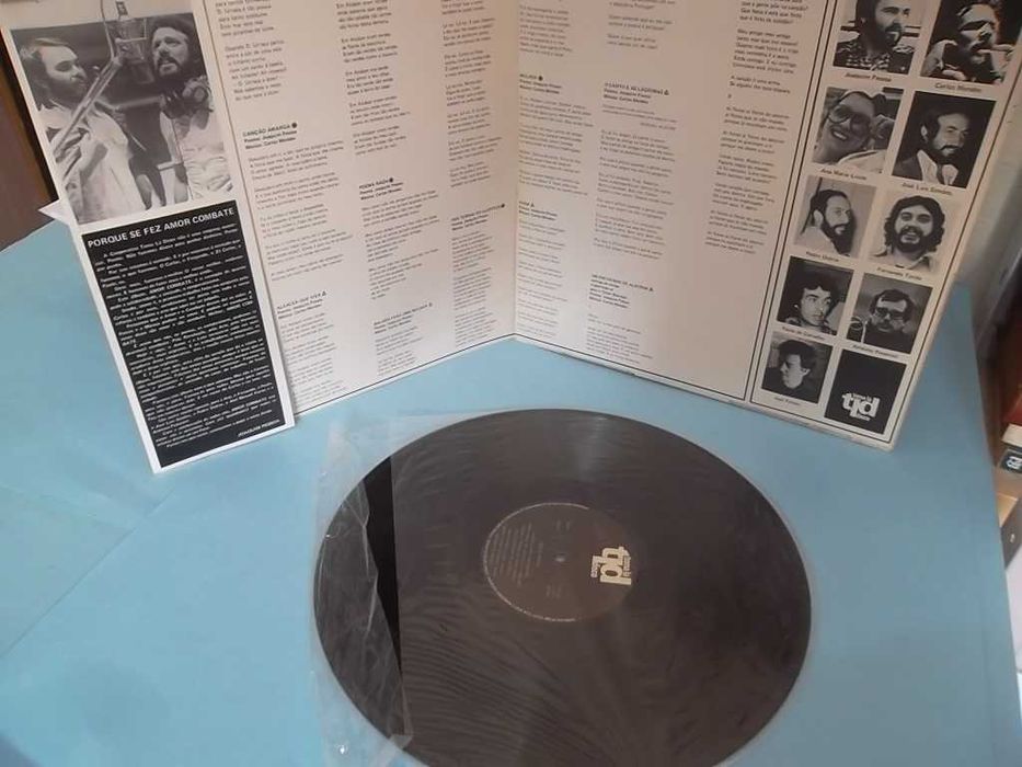 LP - Carlos Mendes – Amor Combate (1976)