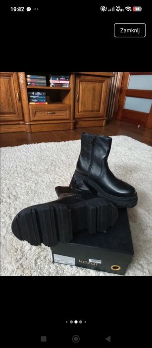 Nowe botki Kazar