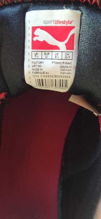 buty puma młodzieżowe rozm. 41