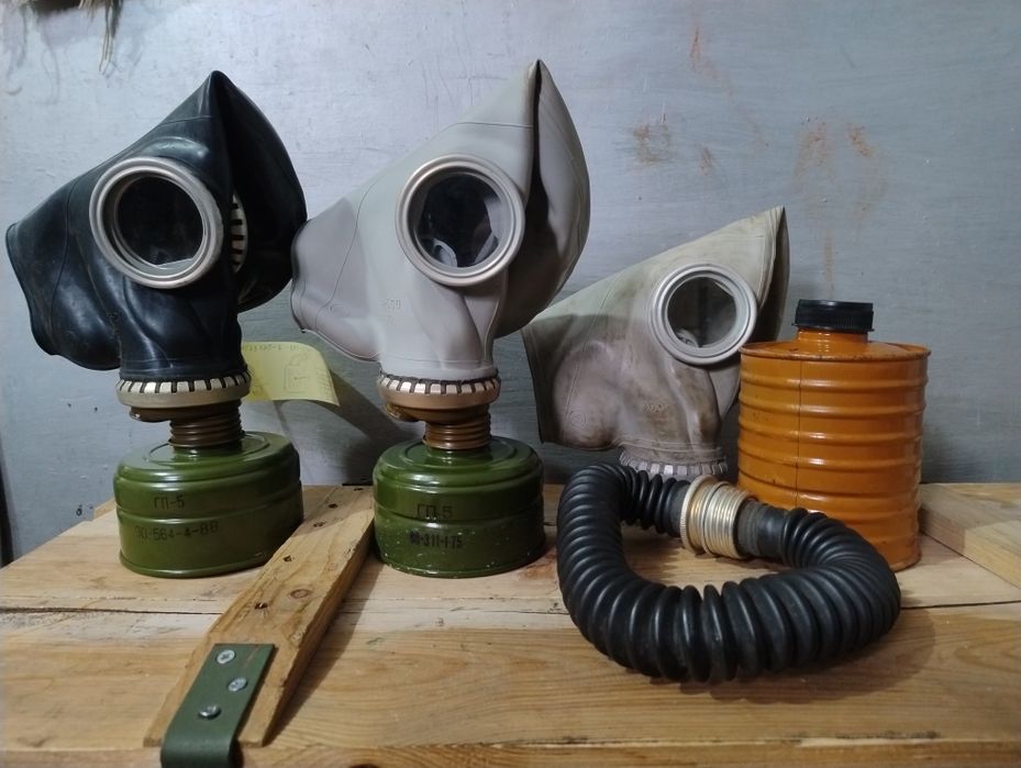 Противогазы СССР. Цены разные