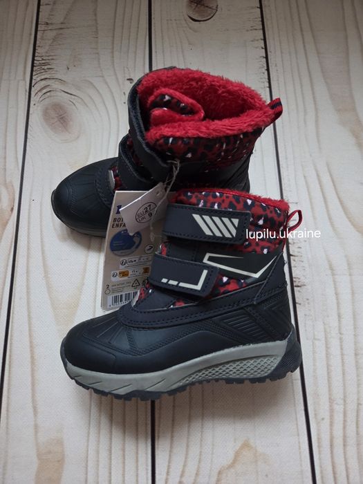 Lupilu 28 термо чоботи зимові дівчинку  сапоги сноубутси