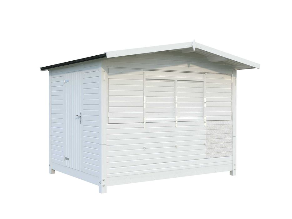 Drewniany rozkładany pawilon handlowy kiosk MARIAN62 2.98x2.28m 16mm