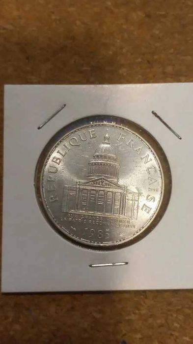 Moeda de 100 francos de prata 1985, Panthéon