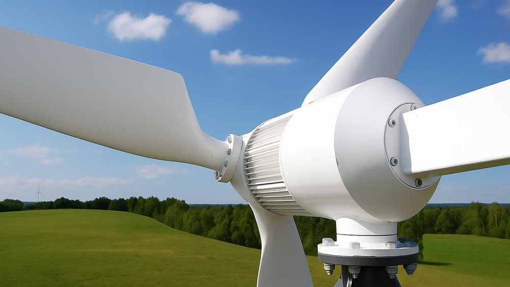 Turbina Wiatrowa 10 kW - Ulepszona wersja! ! ! KIELICHOWY Montaż Łopat!
