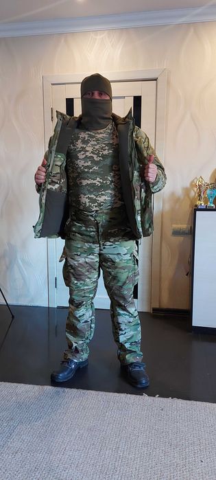 Куртка зимняя тактична,  милитари куртка тактическая пиксель мультикам