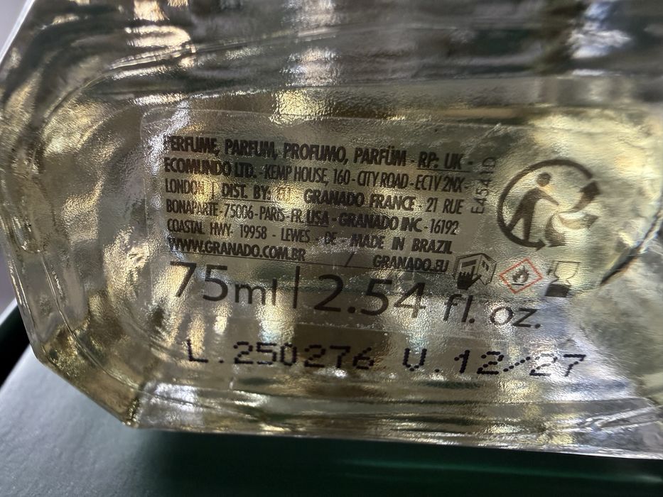 Perfume Elixir Granado totalmente exclusivo.