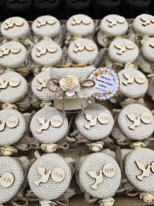 Podziękowania dla gości, prezent, miód,  40,80,130 ml