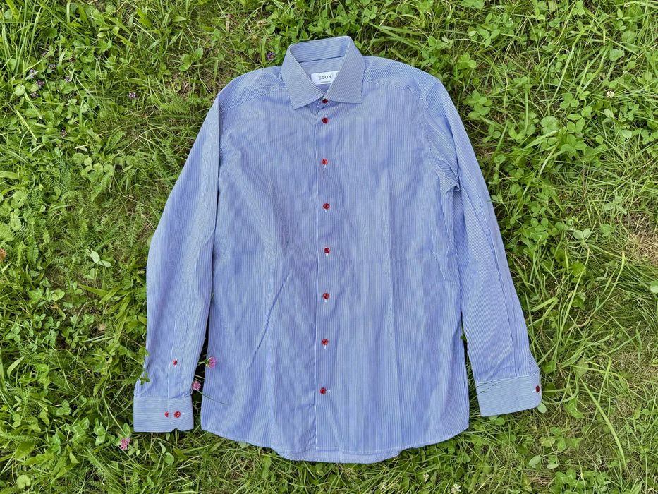 Чоловіча класична сорочка Eton signature twill