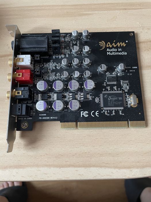 Aim audio sc8000 karta dzwiekowa muzyczna