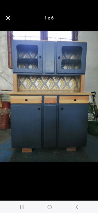 Kredens kuchenny prl-WŁASNA ARANŻACJA