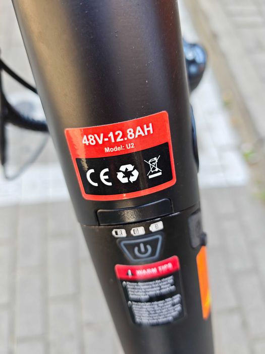 Rower elektryczny miejski uniwersalny PURE UNICORN U2 750W 12.8Ah shimano