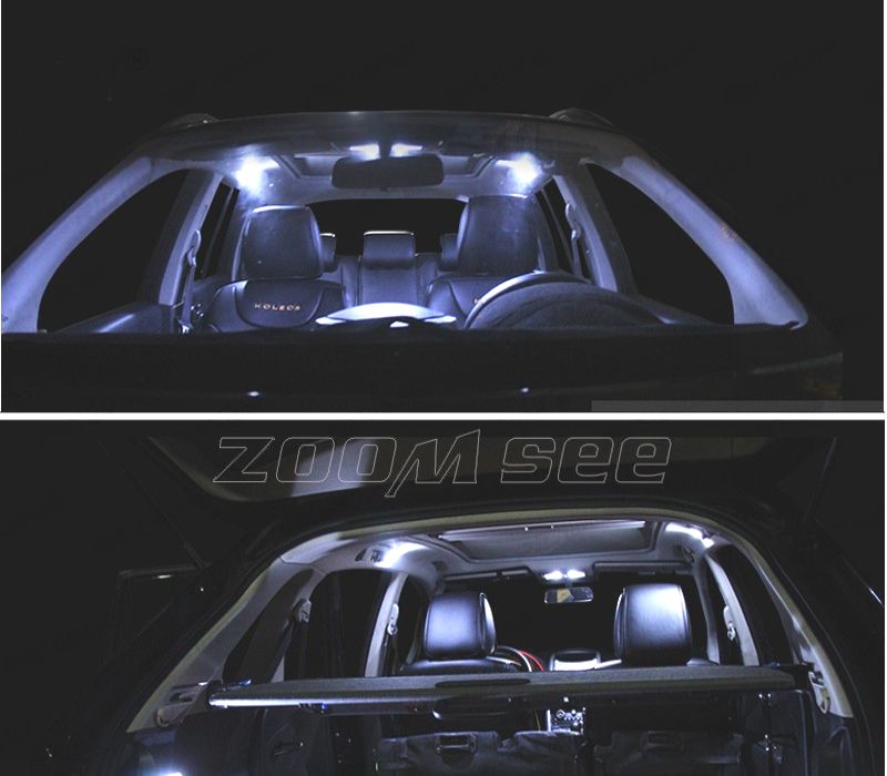 KIT COMPLETO DE 10 LAMPADAS LED INTERIOR PARA RENAULT KOLEOS INTERIOR LED 09-16