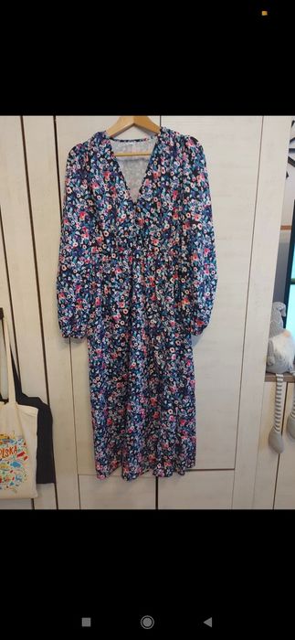 sukienka kwiaty r.L
