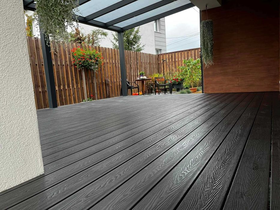 deska tarasowa kompozytowa PACO 3D brąz szary grafit antracyt 5,8m mb