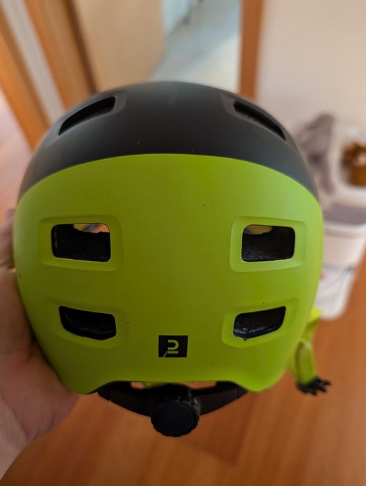 Capacete ciclismo criança (tamanho 2) NÉON BTWIN (tamanho S)
