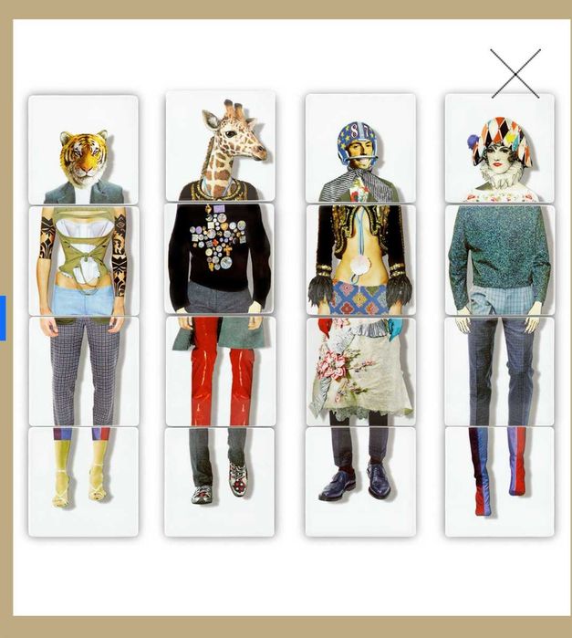 Vista Alegre - Conjunto de Bases para Copos Christian Lacroix "LWYW"