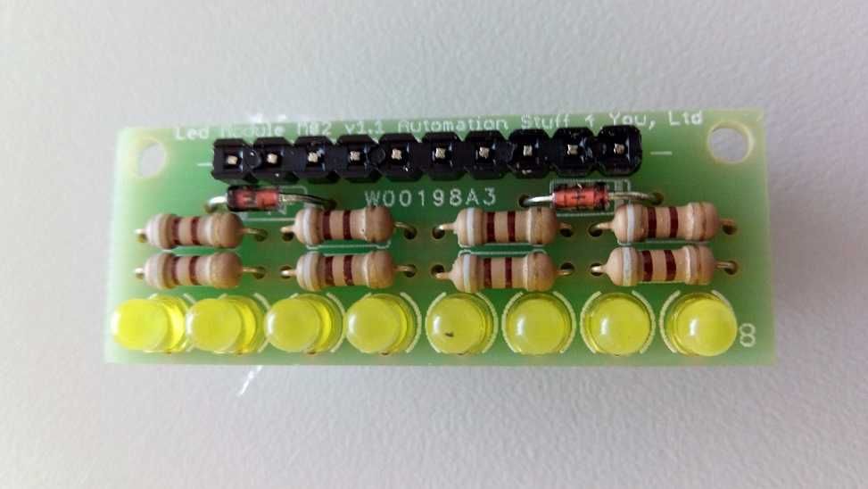 8-LED Yellow Board, Compatible with Arduino, AVR, PIC64297829367297120