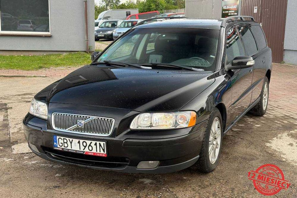 Volvo V70 2.4 D5 126 KM 2006R Sprowadzony ZAREJESTROWANY GWARANCJA