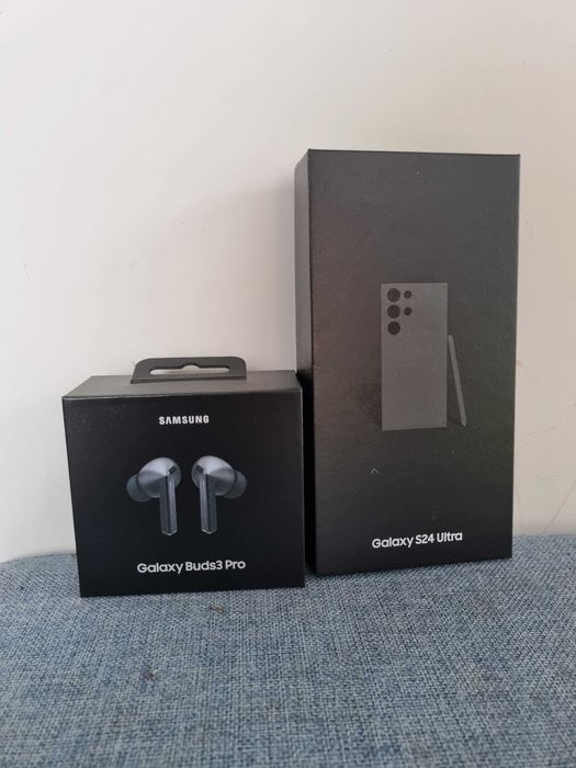 Samsung Galaxy S24 Ultra 256GB + Buds3 Pro + Capas – Pack Completo