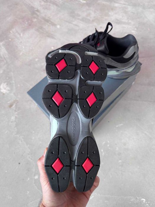 Кросівки New Balance 9060 Black Grey (36-45) Нью Беланс 9060 чорні