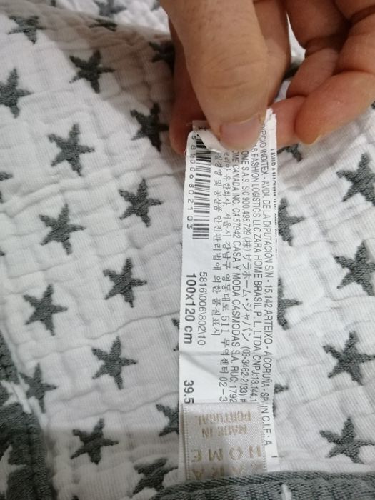 Colcha e capa de almofada