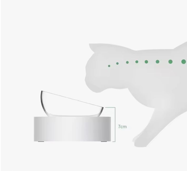 Petkit alimentador para gatos elevado , duplo