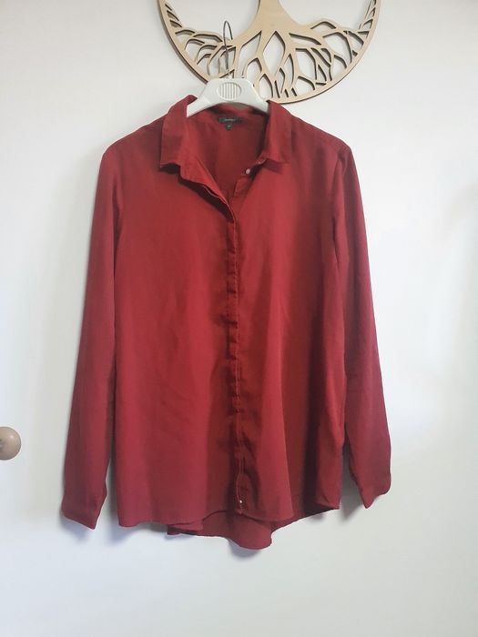 46 MONTEGO bluzka damska bordowa