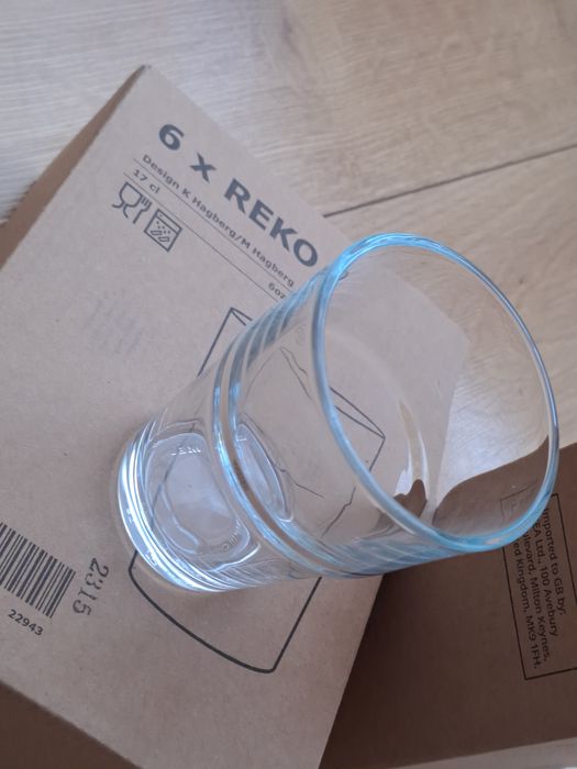 Nowe szklanki 18 sztuk REKO
